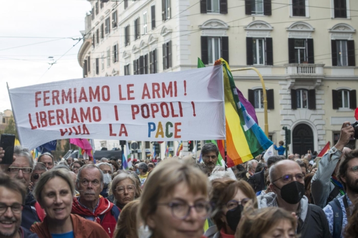 Coscienza e pace. Foto La Presse Coscienza e pace. Foto La Presse