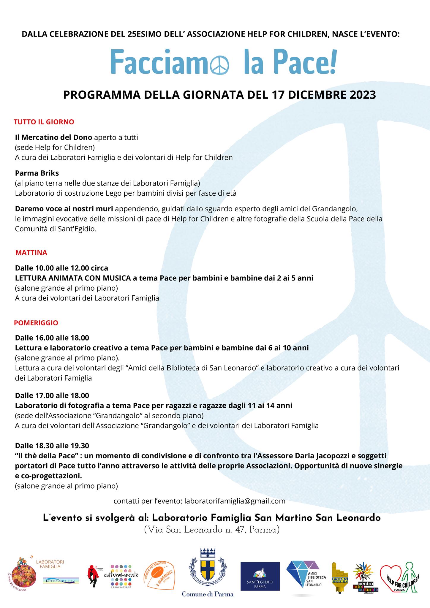 Facciamo la pace Locandina 2