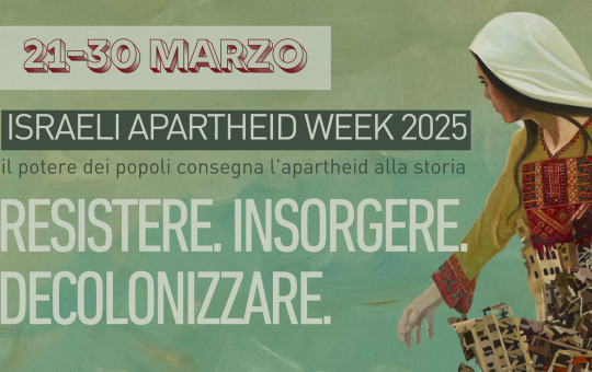 Settimana contro l’apartheid israeliana (IAW) 2025
