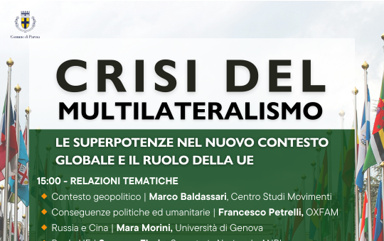 Crisi del multilateralismo: le superpotenze nel nuovo contesto globale e il ruolo della UE