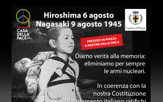 Ricordando Hiroshima e Nagasaki, per la proibizione delle armi nucleari