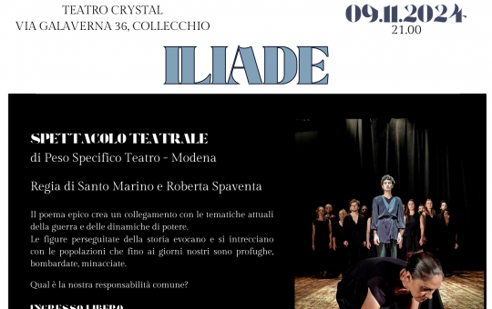 Iliade, Spettacolo Teatrale