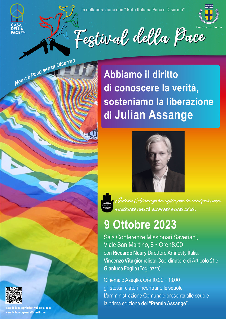 Locandina Assange