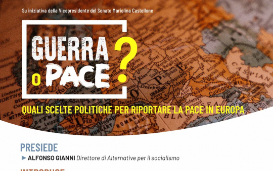 Guerra o pace? Quali scelte politiche per riportare la pace in Europa