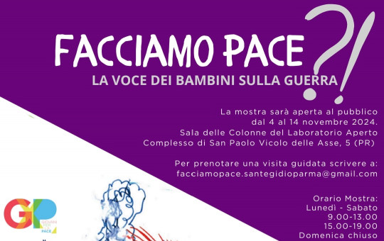 Facciamo Pace?! La voce dei bambini sulla guerra