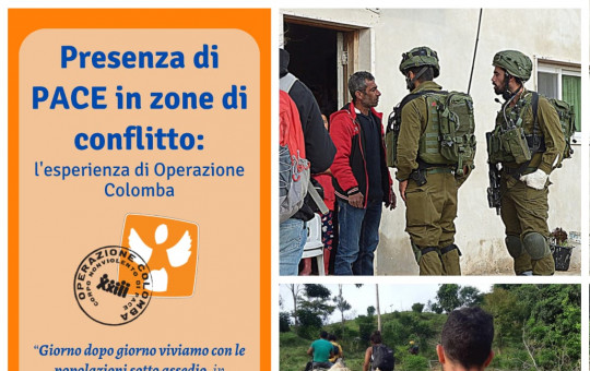 Presenza di Pace in zone di conflitto: l’esperienza di Operazione Colomba