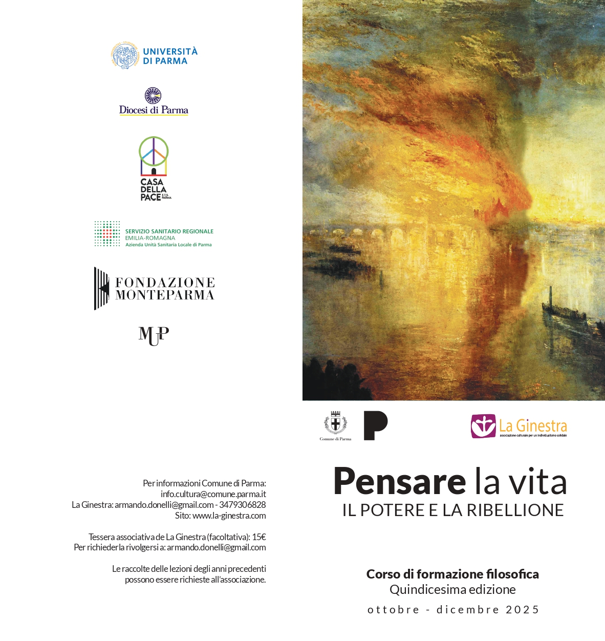 pensare la vita 2025