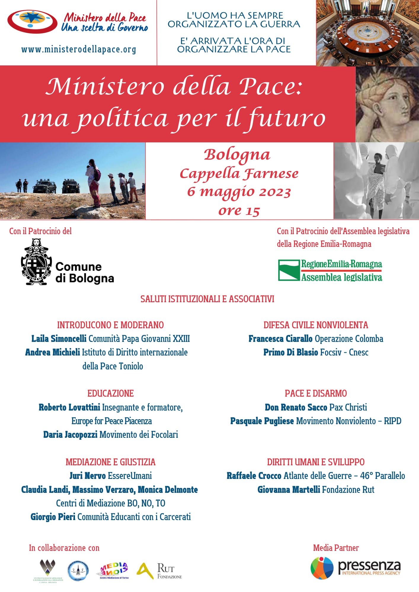 Locandina Ministero della Pace