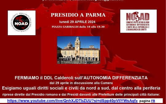 Fermiamo il DDL Calderoli sull'Autonomia Differenziata