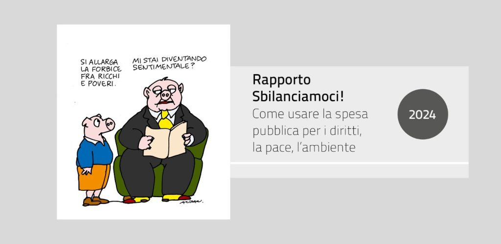 La Controfinanziaria 2024 di Sbilanciamoci!