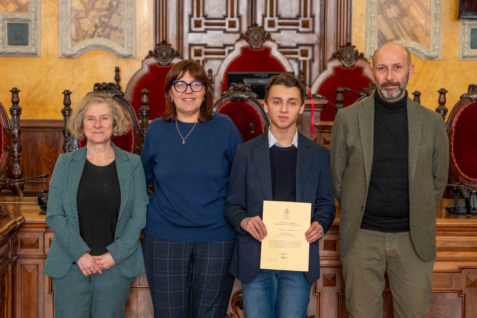 Premiazione Assange 2024
